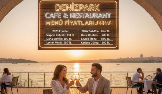 Denizpark Cafe & Restaurant Menü Fiyat Listesi
