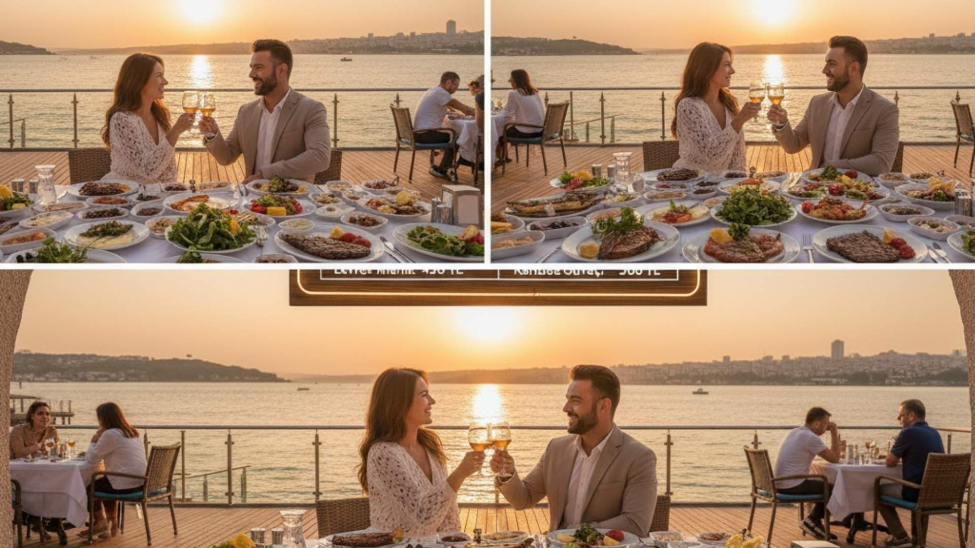 Denizpark Cafe & Restaurant Menü fiyat listesi nedir 