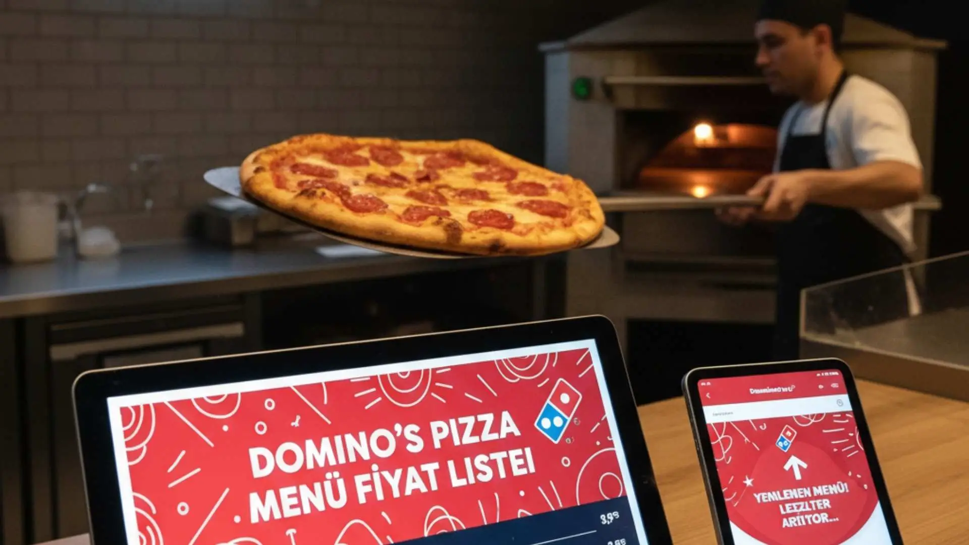 Dominos pizza menü fiyat listesi