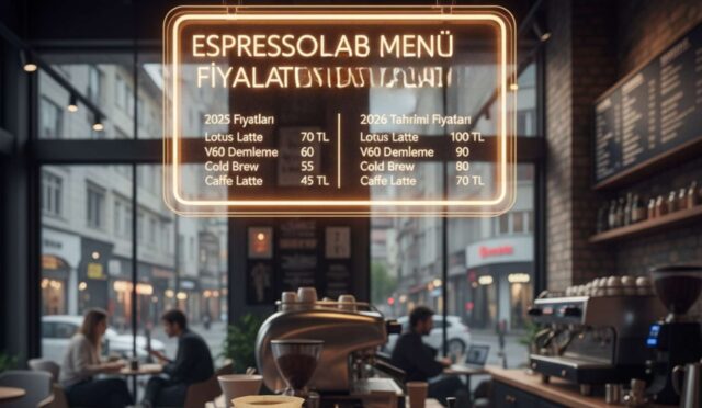 Espressolab Menü Fiyat Listesi