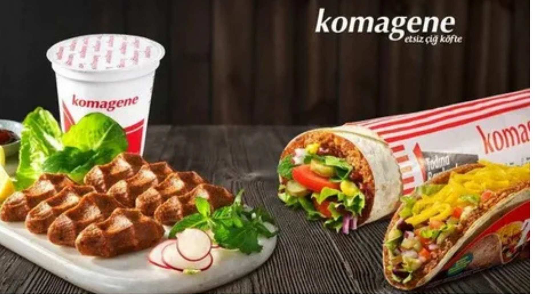 Komagene çiğ köfte menü fiyat listesi