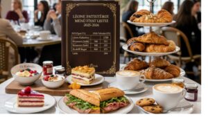 Leone Patisserie menü fiyat listesi