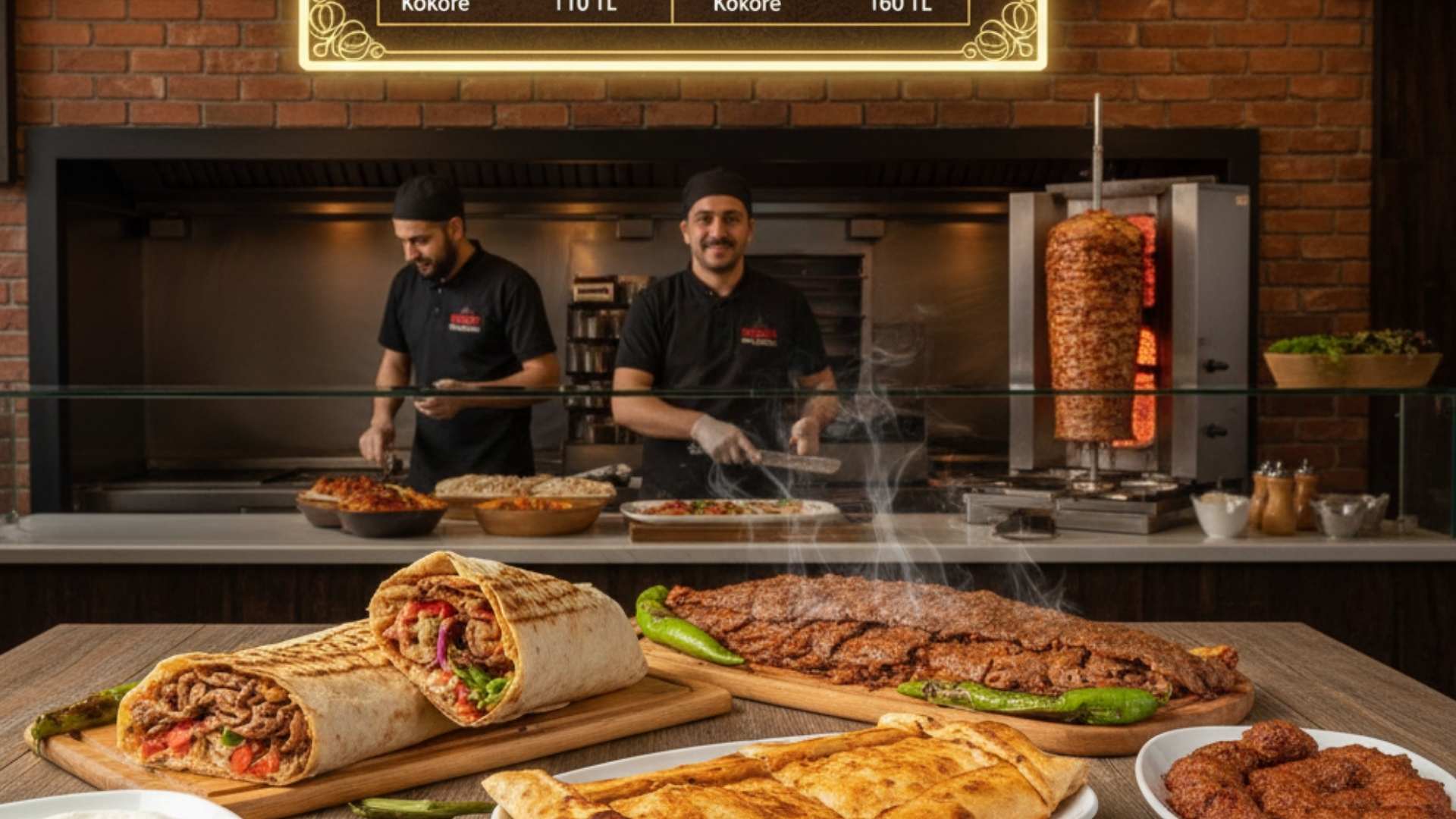 Peçenek Döner Menü fiyat listesi