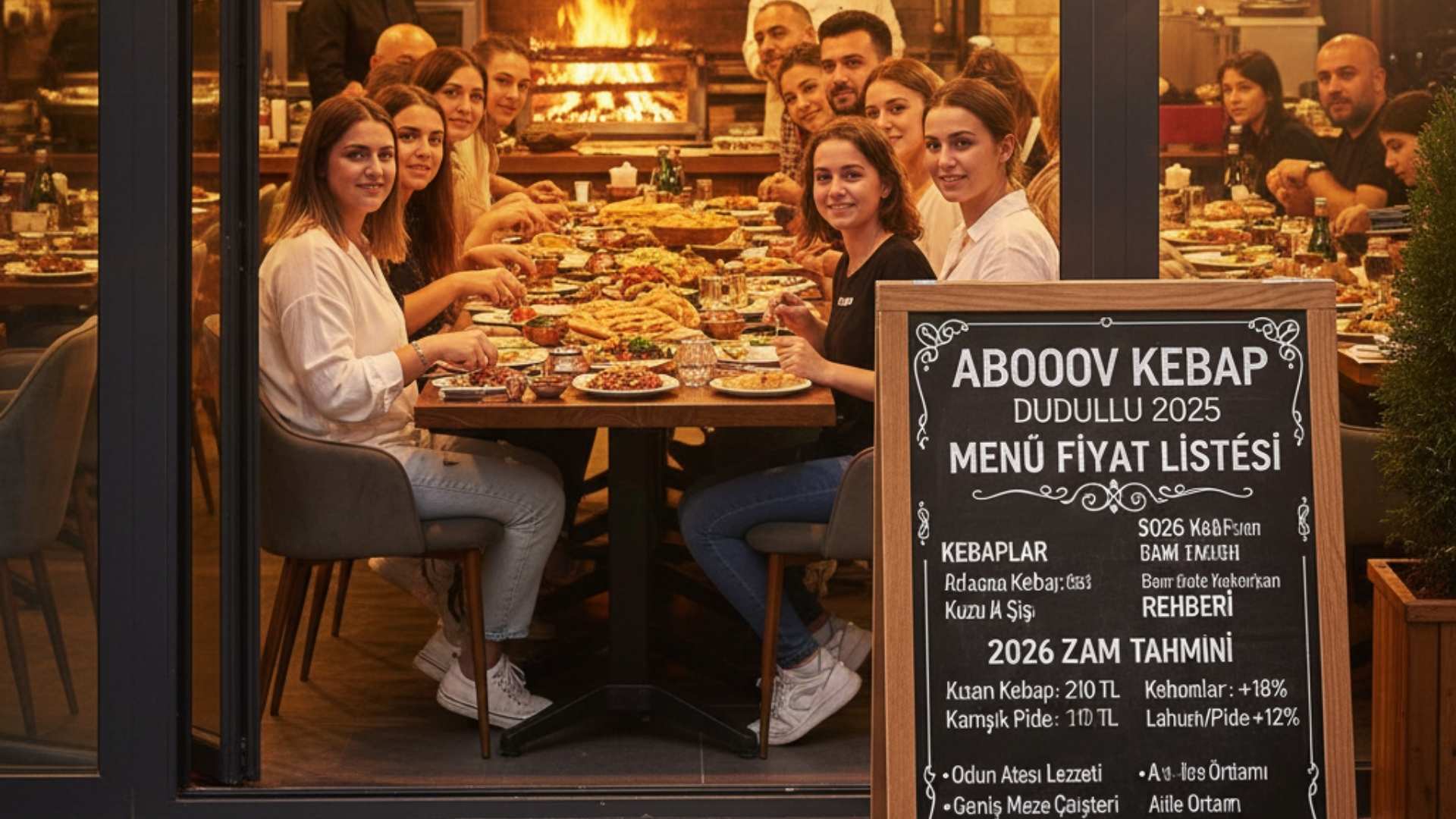 Abooov Kebap Dudullu menü fiyat listesi