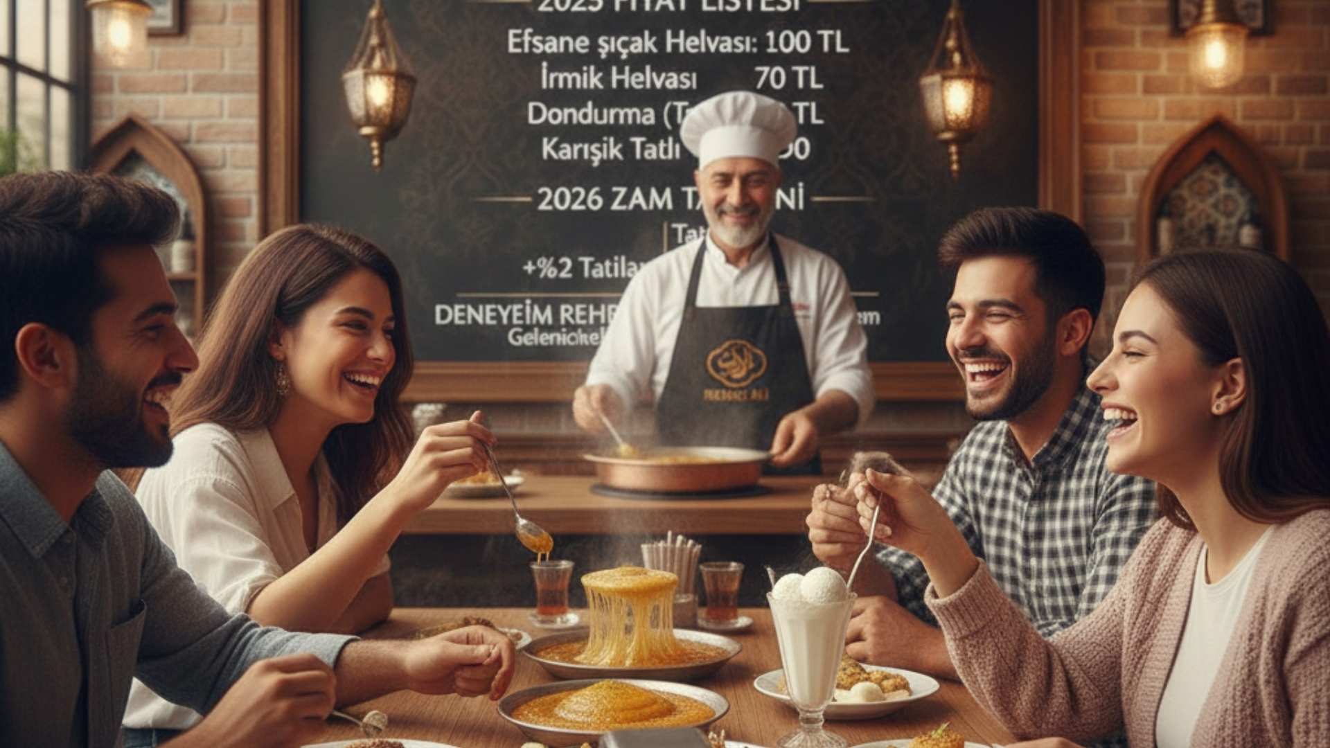 Helvacı Ali menü fiyat listesi 2025