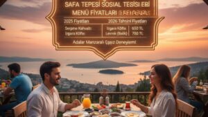 İBB Safa Tepesi Sosyal Tesisleri menü fiyat listesi