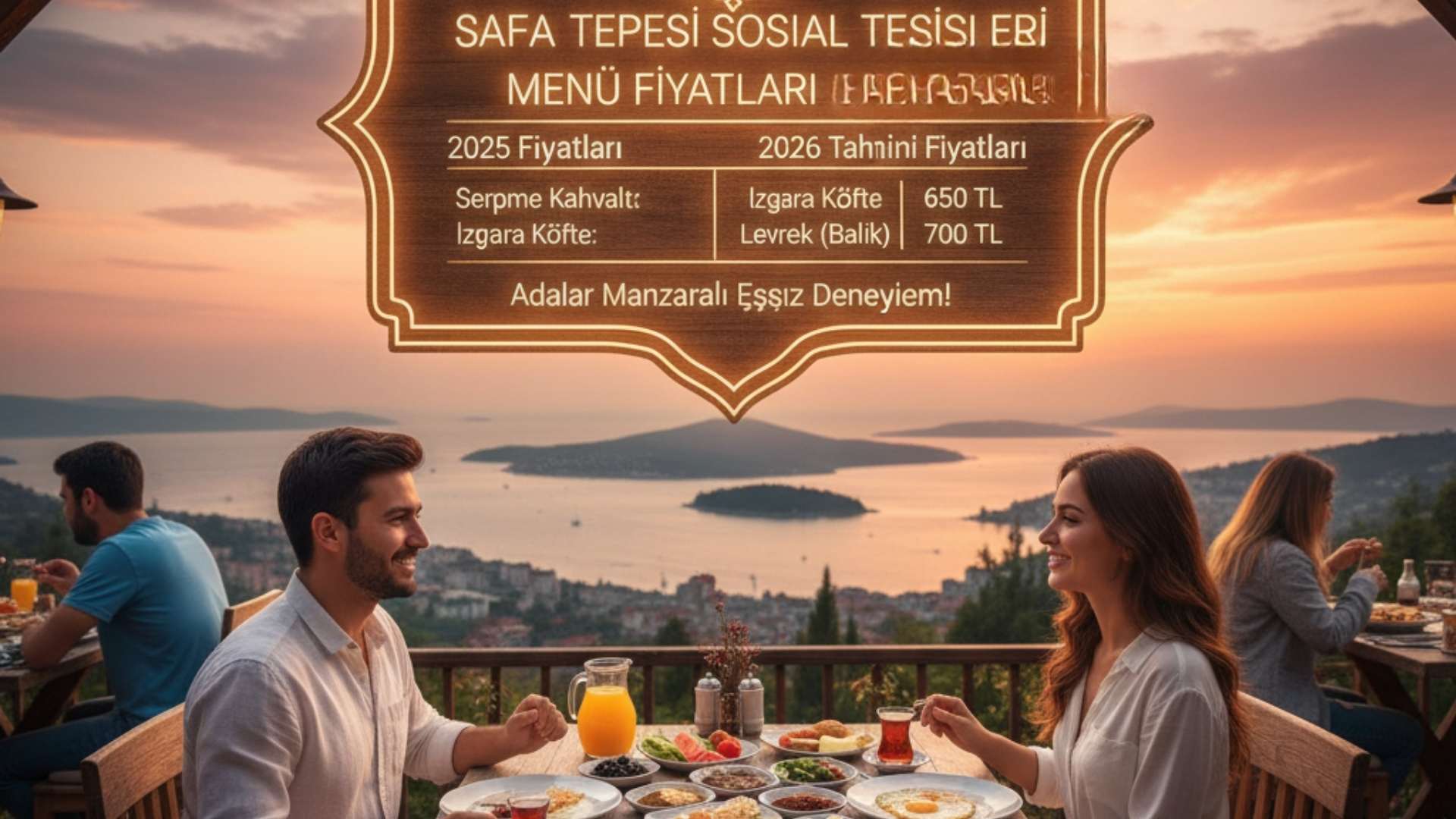 İBB Safa Tepesi Sosyal Tesisleri menü fiyat listesi