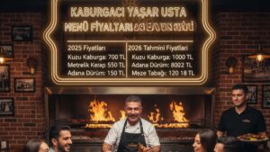 Kaburgacı Yaşar menü fiyat listesi