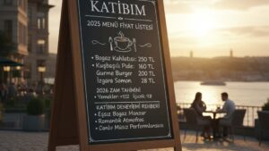 Katibim menü fiyat listesi